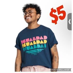$5 ADD ON ITEM/NWT TakePride short sleeve T-shirt